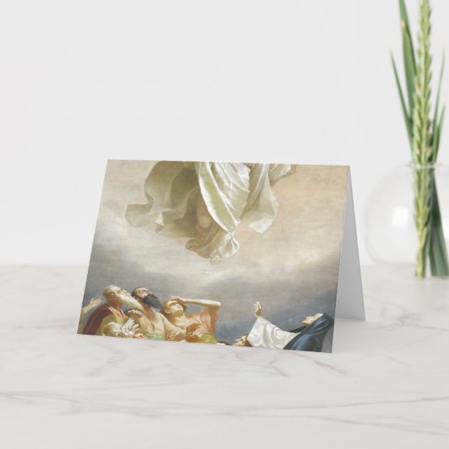 Carte Fête De L'Ascension Par Christi Himmelfahrt (Devant)