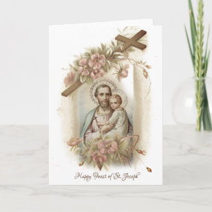 Carte Fête de l'Enfant Jésus Saint-Joseph