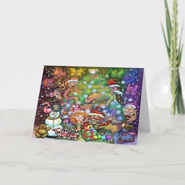 Carte Fête de Noël (Devant)