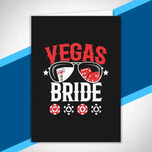 Carte Fête de Vegas Wedding