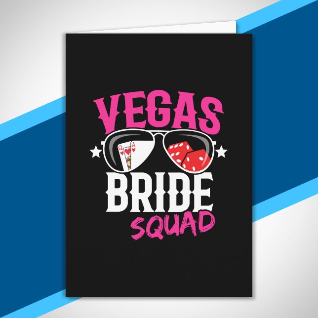 Carte Fête de Vegas Wedding Bride (Créateur téléchargé)