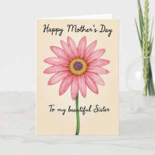 Carte Fête des mamans aquarelle Bloom