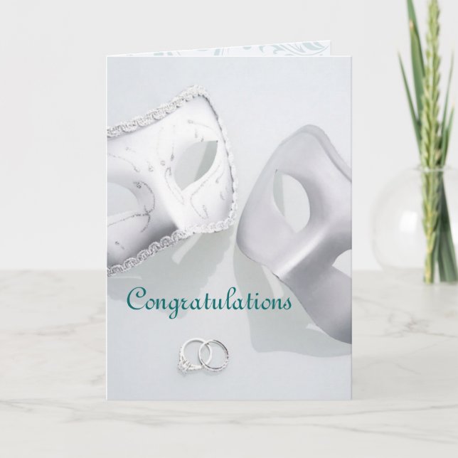 Carte Fête des mariées (Devant)