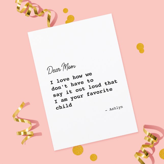 Carte Fête des mères (Créateur téléchargé)