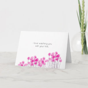 Carte Fête des mères Ami J'adore regarder II