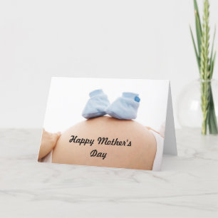 Carte Fête des mères attentionnée Mère bébé garçon