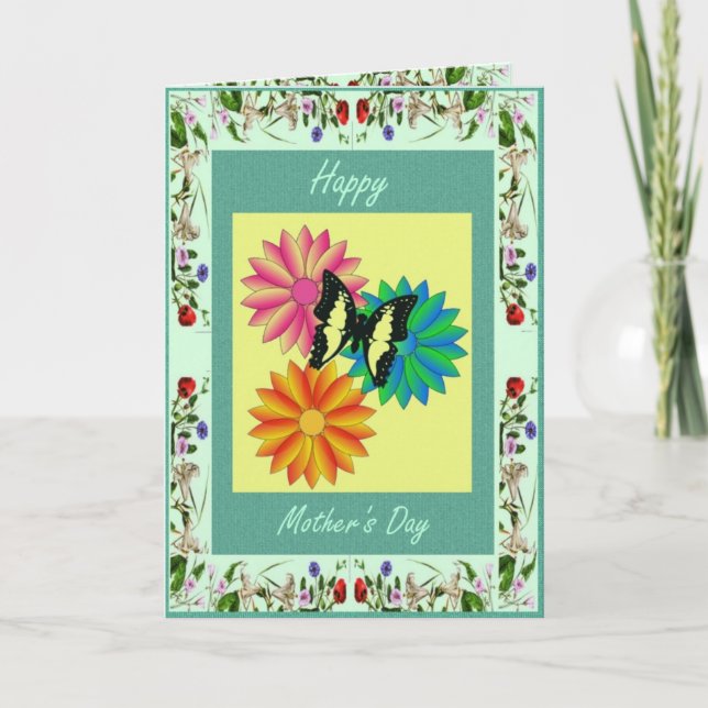 Carte Fête des mères aux odeurs florales (Devant)