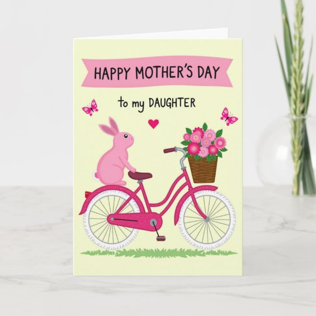 Carte Fête des mères en fleurs (Devant)