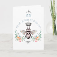 Fête des mères La reine des abeilles salue
