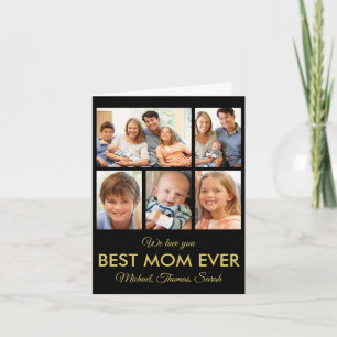 Carte Fête des mères Meilleure maman Toujours tendance C