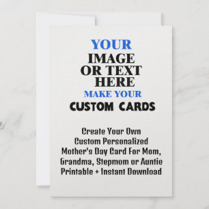 Carte Fête des Mères personnalisée - Cadeau Person