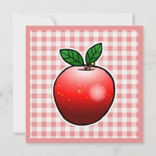 Carte Fête des Mères Pomme Rouge