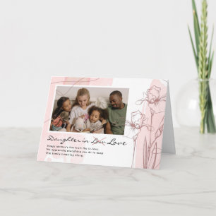Carte Fête des Mères pour belle-fille Photo florale