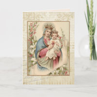 Fête des mères religieuses Vierge Jésus