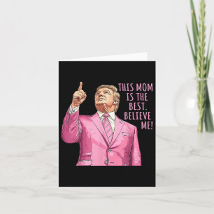 Carte Fête des mères Trump Citations amusantes