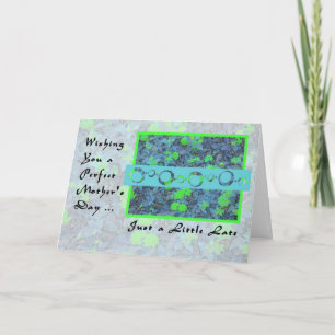 Carte Fête des Mères un peu tard