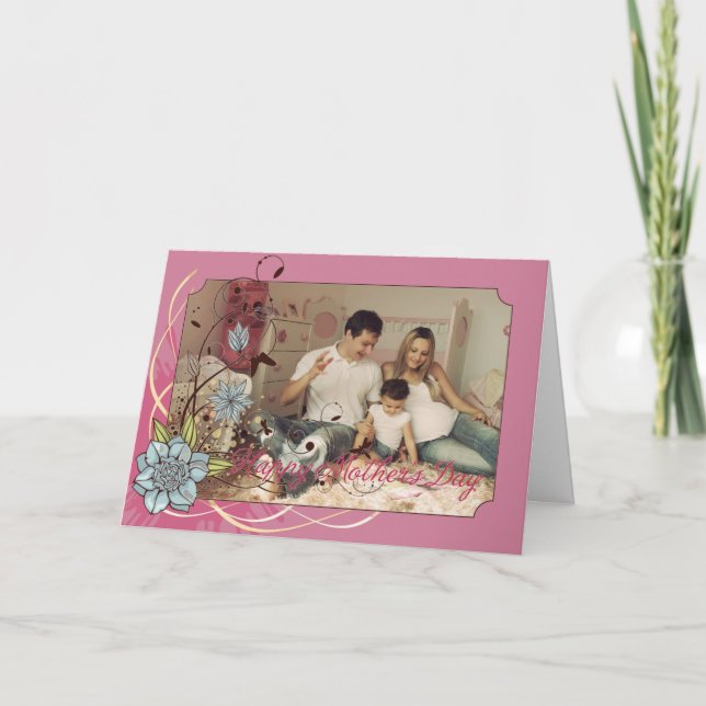 Carte Fête des Mères - Utilisez votre propre photo (Devant)
