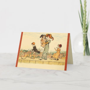 Carte Fête des mères victoriennes