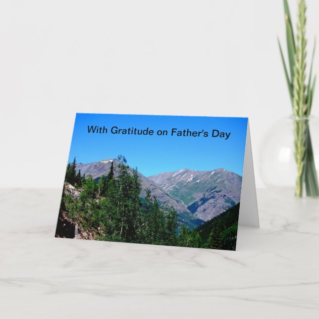 Carte Fête des pères (Devant)