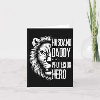 Carte Fête des pères 2025 - Héros du protecteur du père 