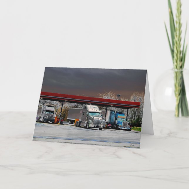 Carte Fête des pères de vision sombre (Devant)