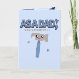 Carte Fête des pères drôle