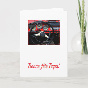 Carte Fête des pères française