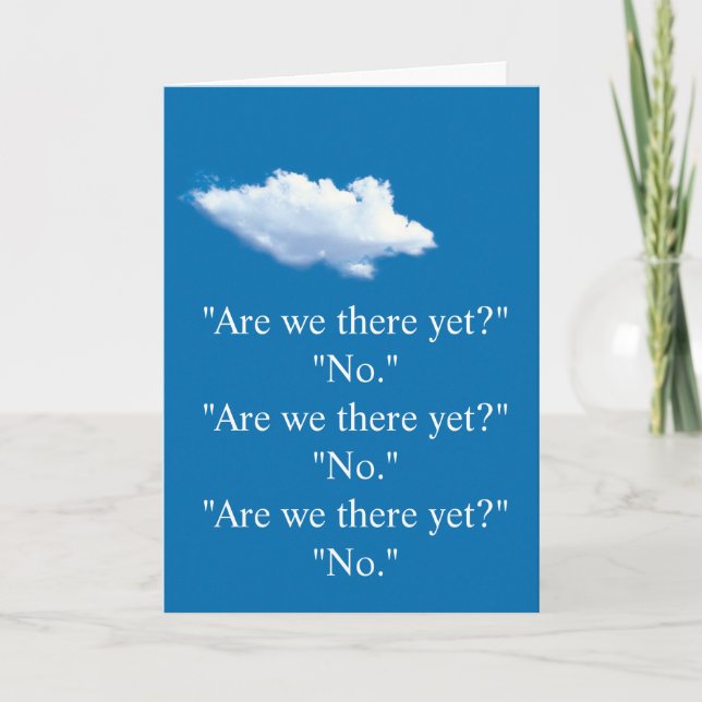 Carte Fête des pères - Funny Memory Loss Greeting Card (Devant)