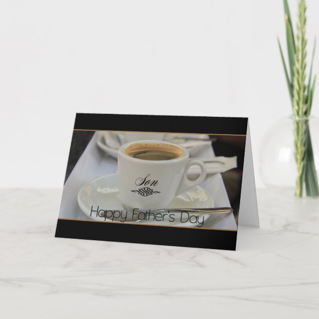 Carte fête des pères heureuse (Devant)