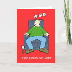 Carte Fête des pères italienne