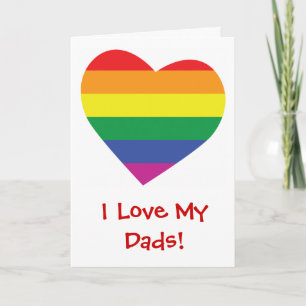 Carte Fête des pères J'Aime Mes papas