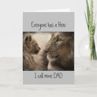 Fête des pères mignonne, papa mon héros, famille L