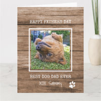Fête des pères photo de Best Dog Dad Ever