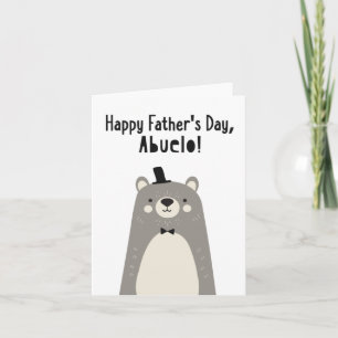 Carte fête des pères pour Abuelo