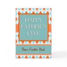 Fête des pères pour Foster Dad, Diamond Jacquard D