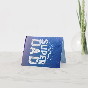 Carte Fête des pères Super Papa