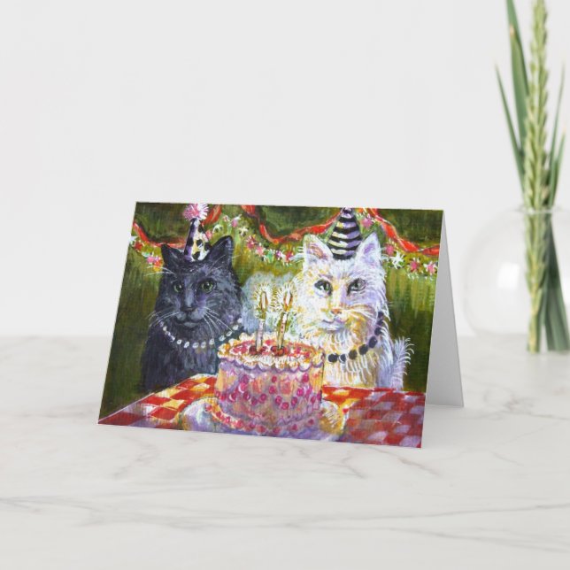 Carte Fête du chat (Devant)