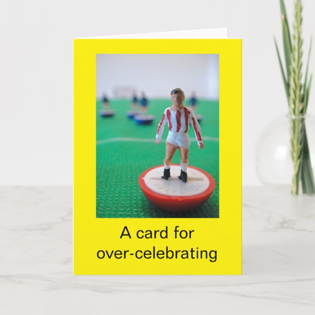 Carte Fête du football (Devant)