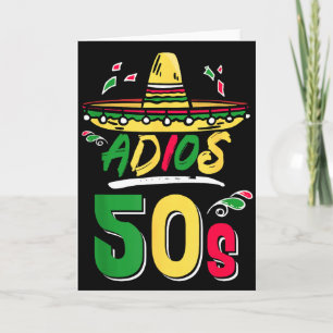 Carte Fête mexicaine pour 60 ans d'anniversaire Cinco De