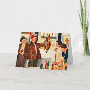 Carte Fêtes des chasseurs d'oiseaux