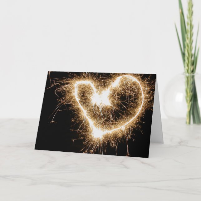 Carte Feu d'amour (Devant)