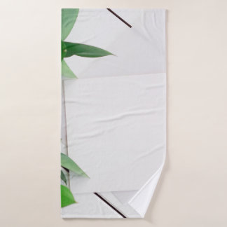 Carte feuille Arrière - plan en bois blanc