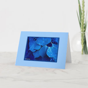 Carte Feuilles d'hiver