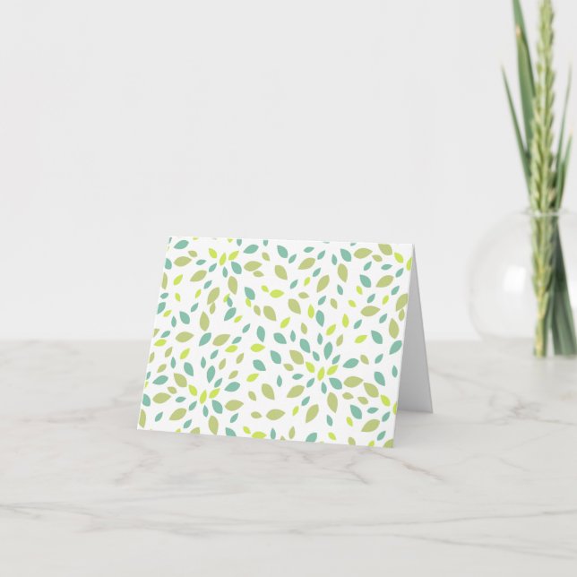 Carte Feuilles (Vertes) (Devant)