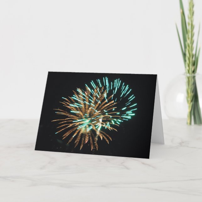 Carte Feux d'artifice (Devant)