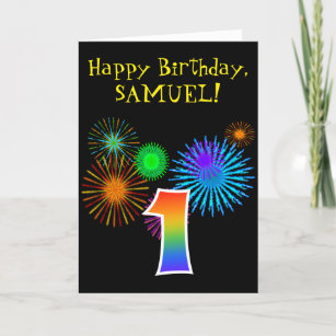 Cartes De Samuel D Anniversaire Zazzle Fr