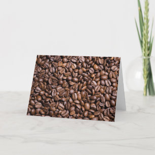 Carte Fèves de café