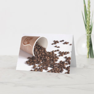 Carte Fèves de café