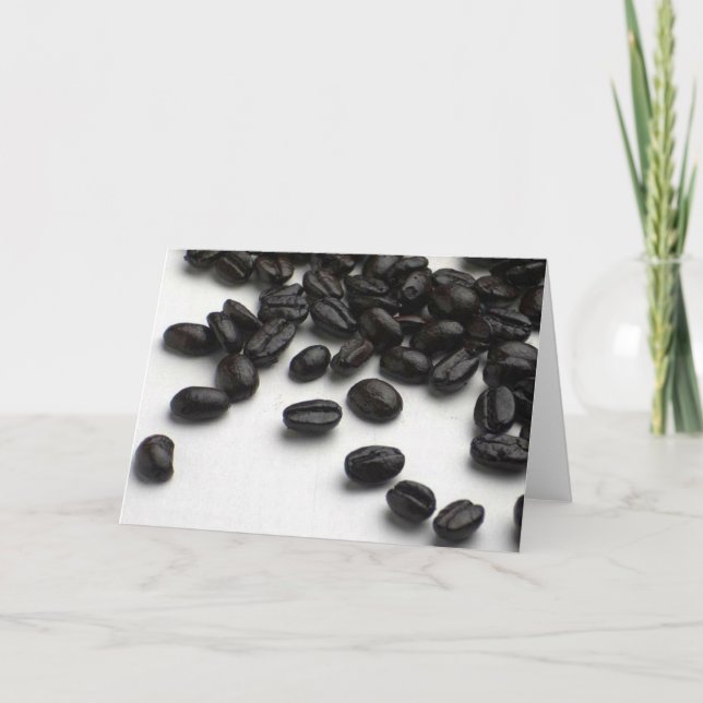 Carte Fèves de café (Devant)