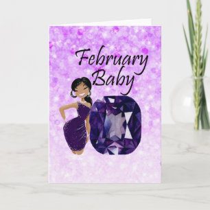 Carte Février Baby